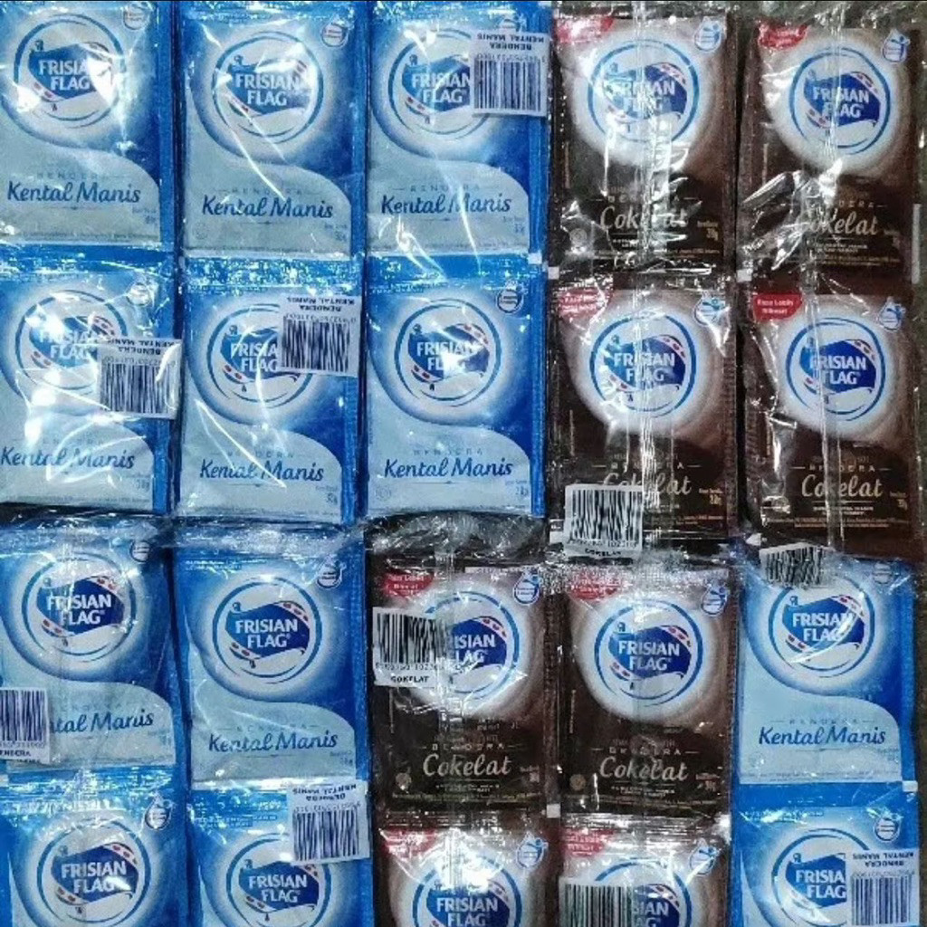 

Frisian Flag 1 Renteng Isi 6 Sachet Atau 6 Pcs