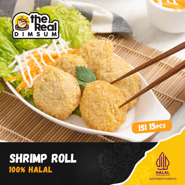 Shrimp Roll Isi 15  100% Halal