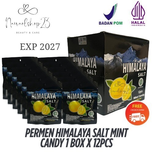 

Permen Himalaya salt 1 box isi 12pcs