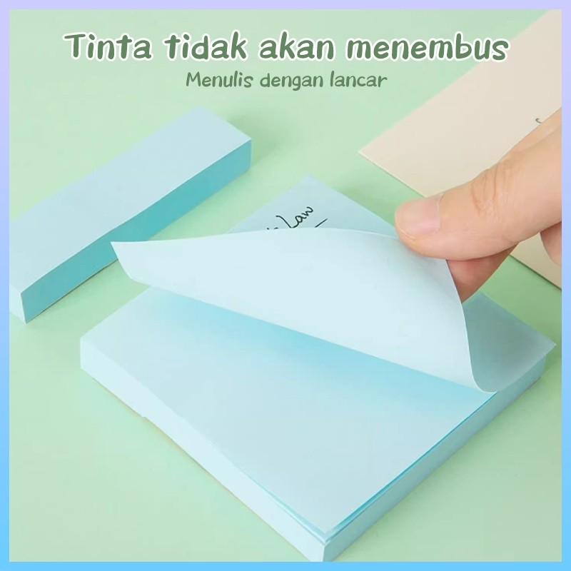 

Sticky Notes 4 Warna In 1 100 Lember Memo Stick Kertas Memo Tempel Perlengkapan Kantor 7.6×7.6CM
