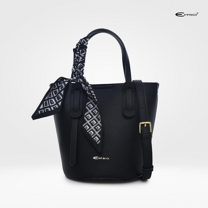 ORIGINAL Tas Emsio by Elizabeth Mini Handbag 0798-1900 - Black