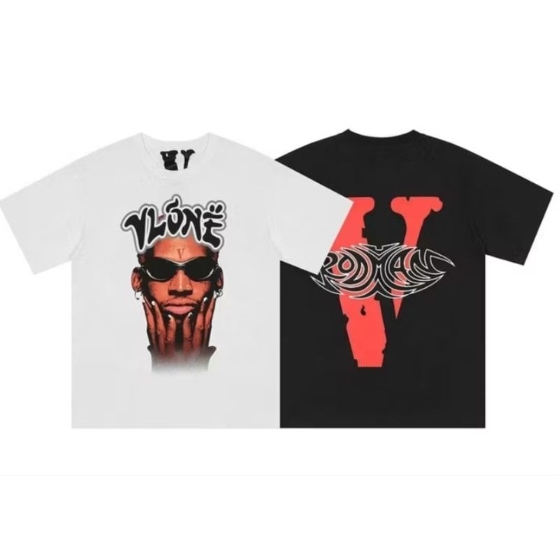 (COD) KAOS VLONE RODMAN TSHIRT VLONE RODMAN T-SHIRT PREMIUM UNISEX