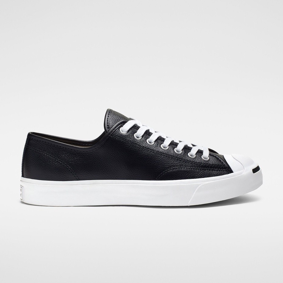 Converse Jack Purcell Low Leather Black White Leather Original