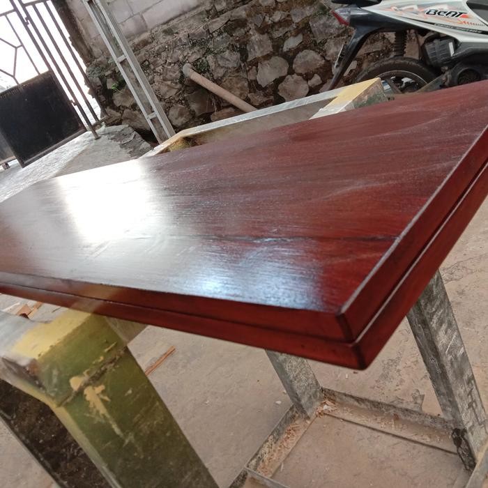 Papan Ambalan Kayu Mahoni 20 x 2 cm Panjang 50 - 100 cm Sudah Halus - Coklat Muda, 80x20x2 1109