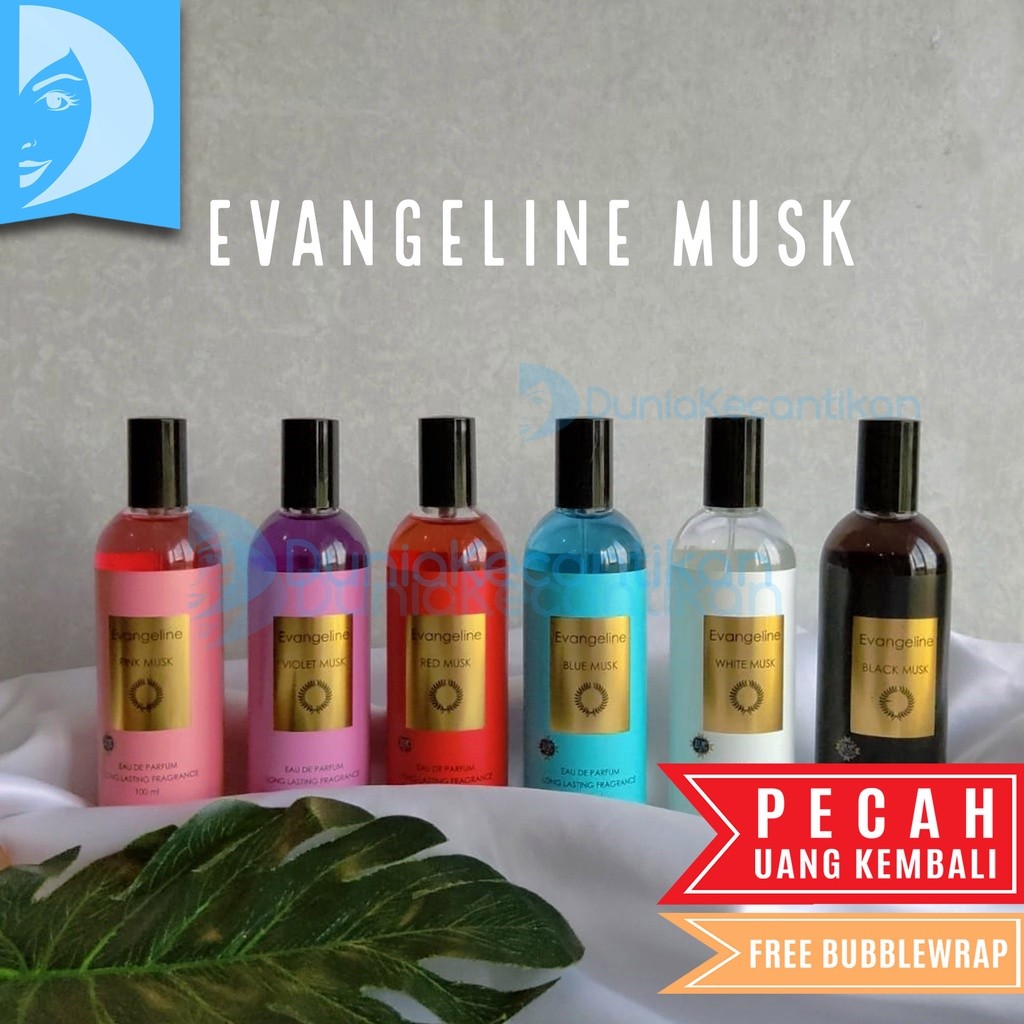 Parfum Evangeline Black Musk Series 100ml Eau De Parfume Tahan Lama Minyak Wangi Pria Farpum Wanita 