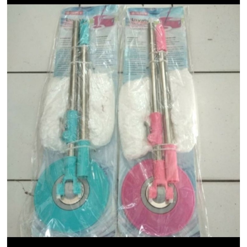 HANDLE SPIN MOP LION STAR/ TONGKAT PEL GAGANG LIVINA SPIN MOP LION STAR BM-51