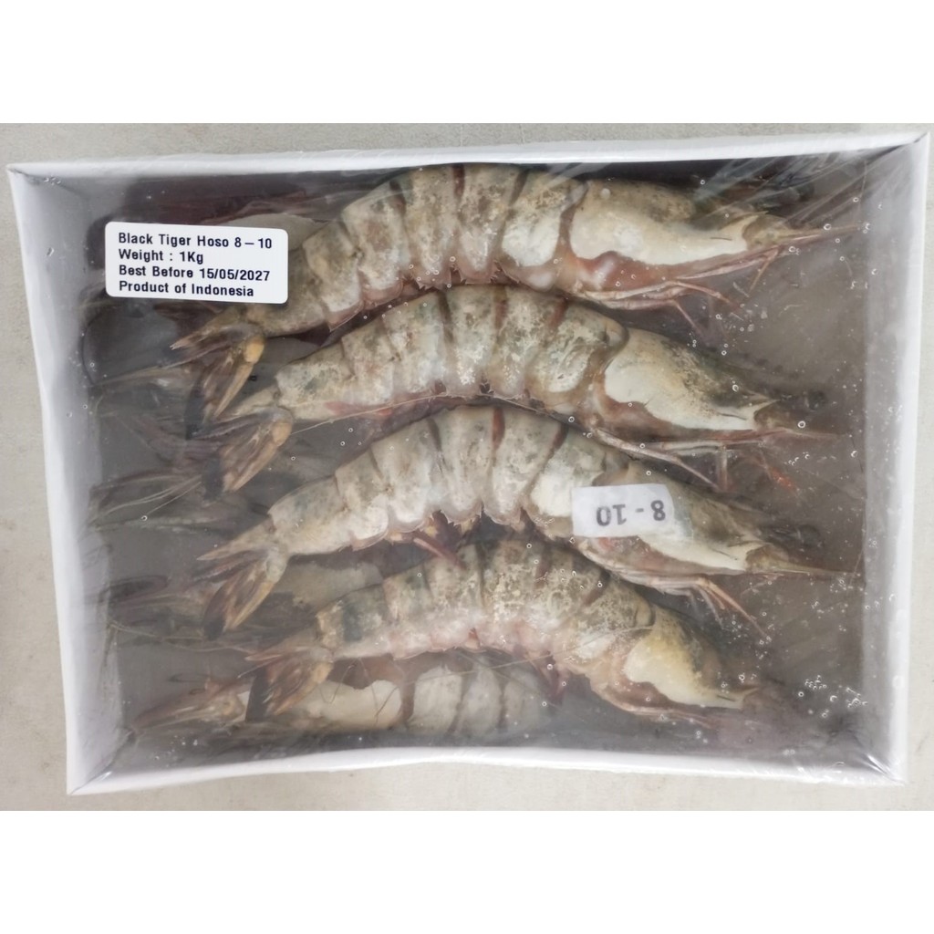 

Prawn Tiger 8-10 1kg (8-10 ekor / pack)