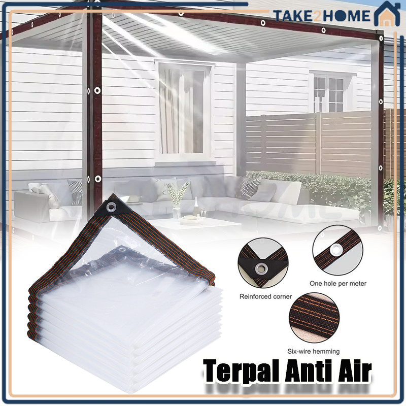 Tebal Plastik Bening/Terpal Plastik Transparan Bening/Terpal Anti Air Dan Panas