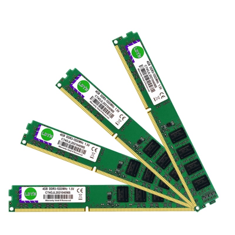 50PCS Memory RAM DDR3 8GB 4GB 2GB,1066MHZ 1333MHZ 1600MHz PC3-8500 10600 12800 DIMM 240pin 1.5V NON-