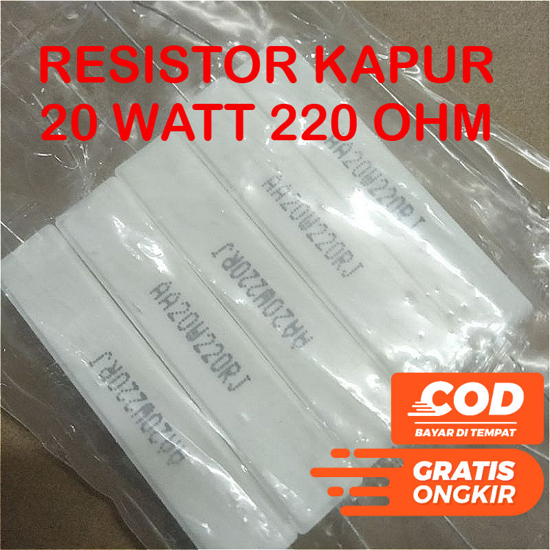 RESISTOR R KAPUR 20 WATT 220 OHM R 20WATT 220OHM