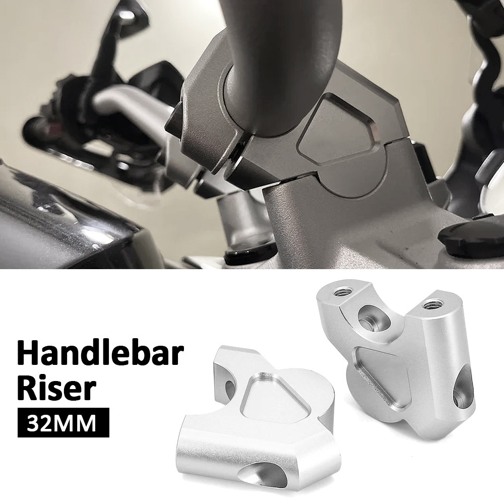 For BMW R1250GS R 1250 GS ADV R1200GS LC Adventure Handlebar Riser 32MM Drag Handle Bar Clamp Extend