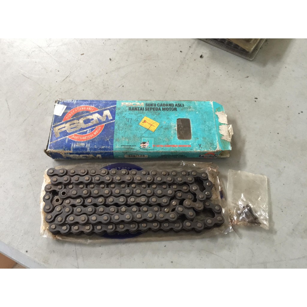 RANTAI SEPEDA MOTOR NOS FSCM 428H-120