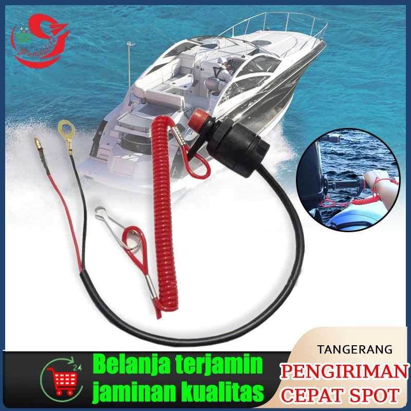Kill Switch untuk Stop Kunci Mesin Kapal Laut Perahu Speedboat Jetski