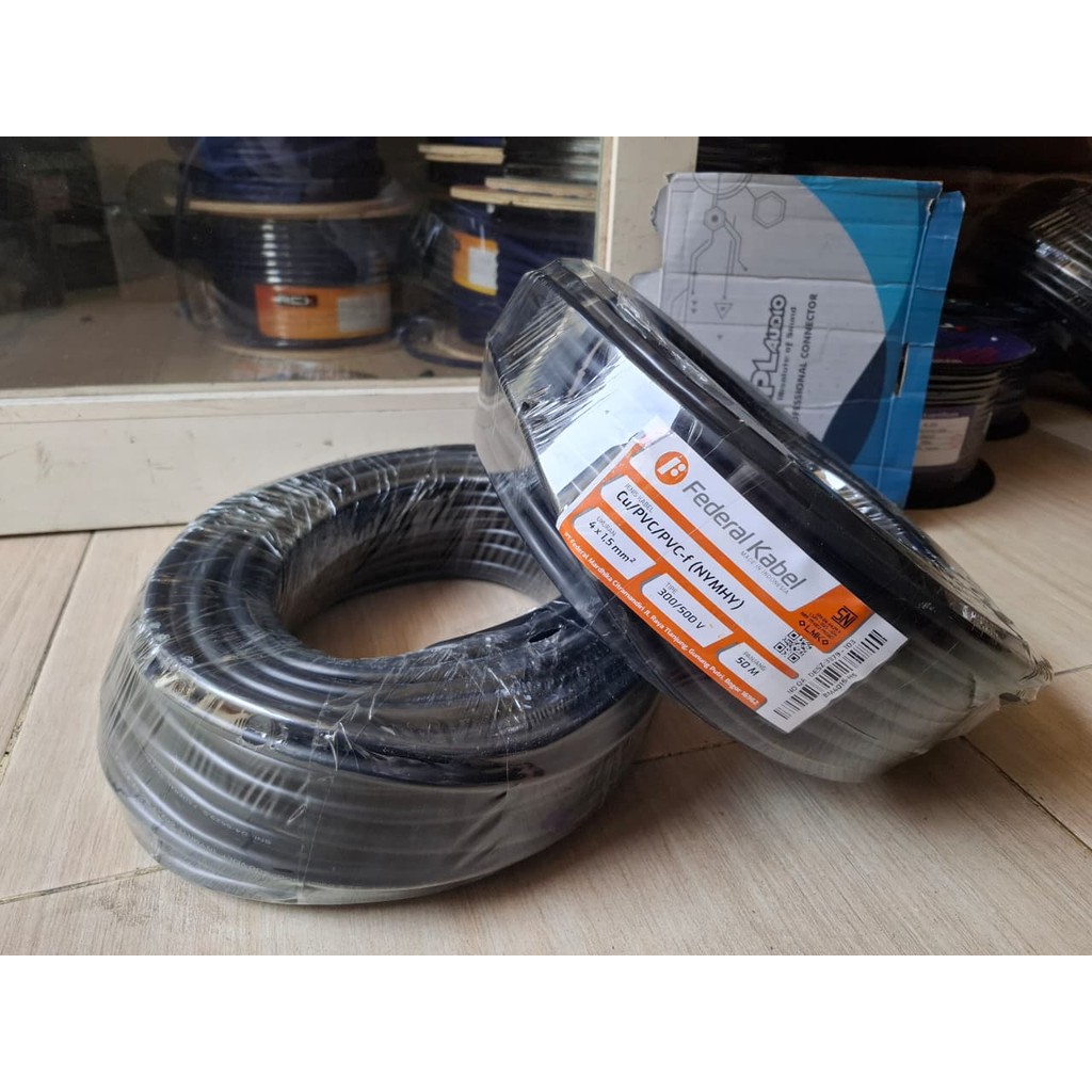 KABEL FEDERAL 4X1.5 NYMHY Kabel Federal NYMHY 4 x 1.5 mm