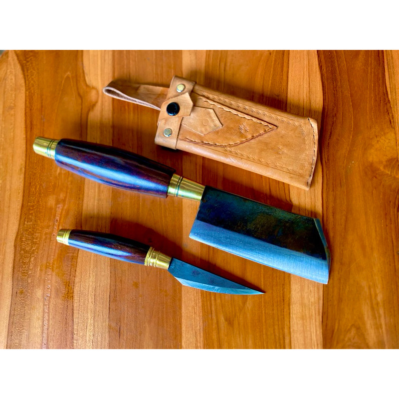 set blakas MINI 13 cm dan mutik/ pisau dapur