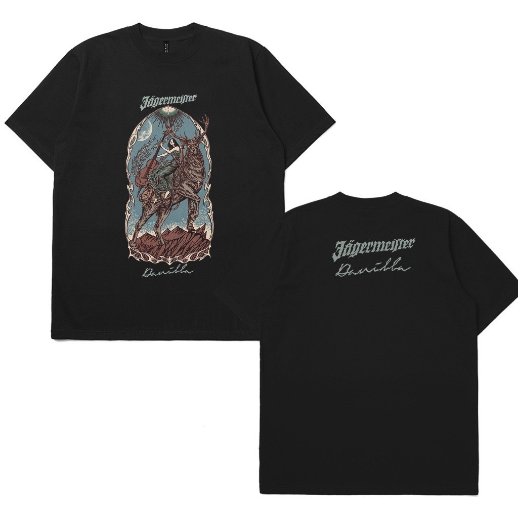 T-shirt Band Danilla Jagermeister Artwork Tebal 24s