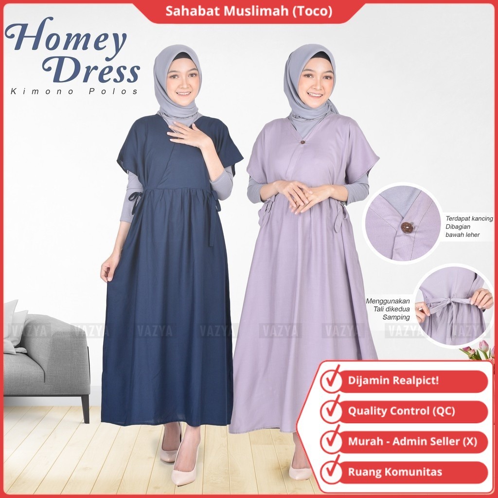 Home Dress Rayon Viscose Busui / Home Dress Busui / Homedress Busui Friendly / Home Dres / Gamis Hom