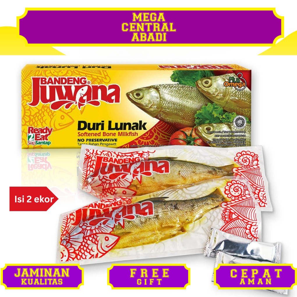 Bandeng Juwana isi 2 ekor Presto Bandeng Duri Lunak Juwana Bandeng Presto Juwana