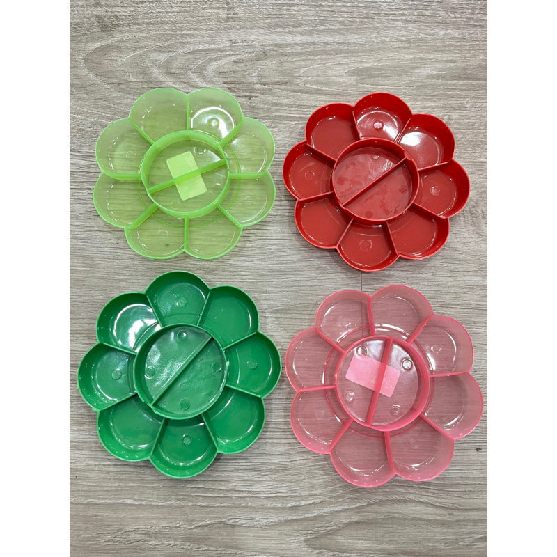 

Palet Cat Air Bunga Warna Jenia / Tempat Cat Air / Palet Lukis - ABM