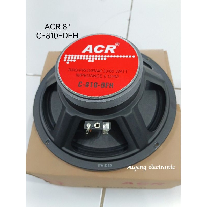 TANEKASHOP - Speaker ACR 8 inch Original // Speaker ACR 8 INCH 818 Wofer // Speaker ACR 8 inch C-810