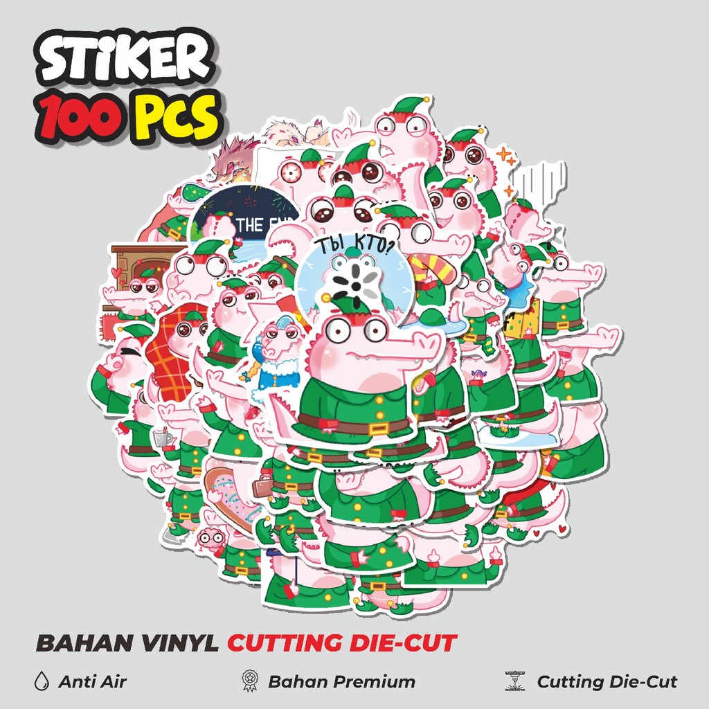 

Terbaru! 50 pcs Stiker Elf Zephyr Dekorasi Lucu Kreatif untuk Notebook, Skateboard, HP