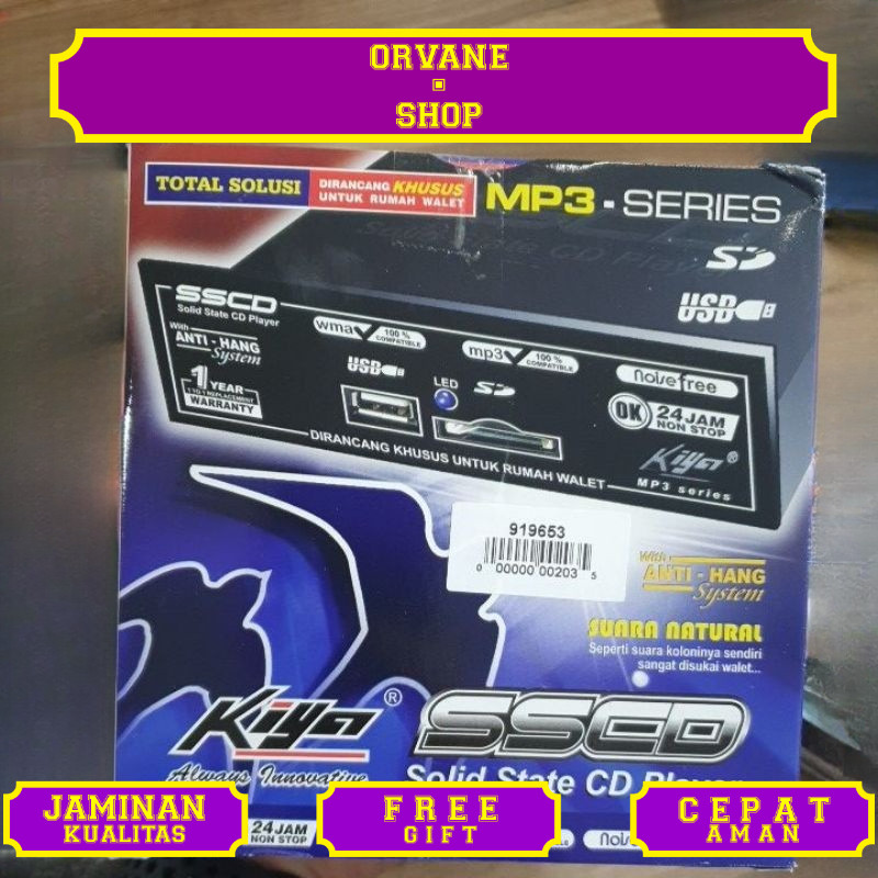 Sscd Mp3 Player Kiya Suara Walet Speaker Tweeter Ampli | SSCD KIYA ORI | SSCD KIYA SPEAKER WALET | S