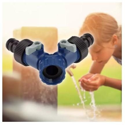 Konektor Keran Cabang Y , Adaptor Konektor Keran 3/4" Ke 1/2"