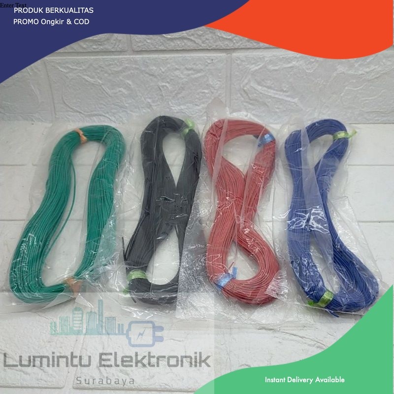 Kabel serabut 1x7 per 1 roll