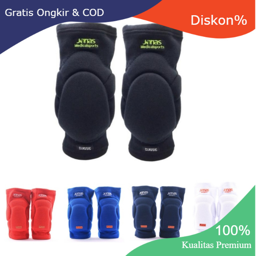 Diskon 50% PELINDUNG LUTUT KIPER ORIGINAL JONAS KNEEPAD CLASSIC V2 - ASJON46 - KNEEPAD - KIPER FUTSA
