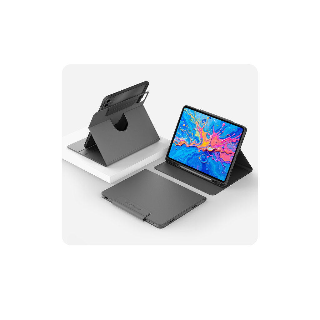 Teclast Original Tablet Case 12.7 inches for Teclast Artpad Pro Magnetic Rotating Protective Case