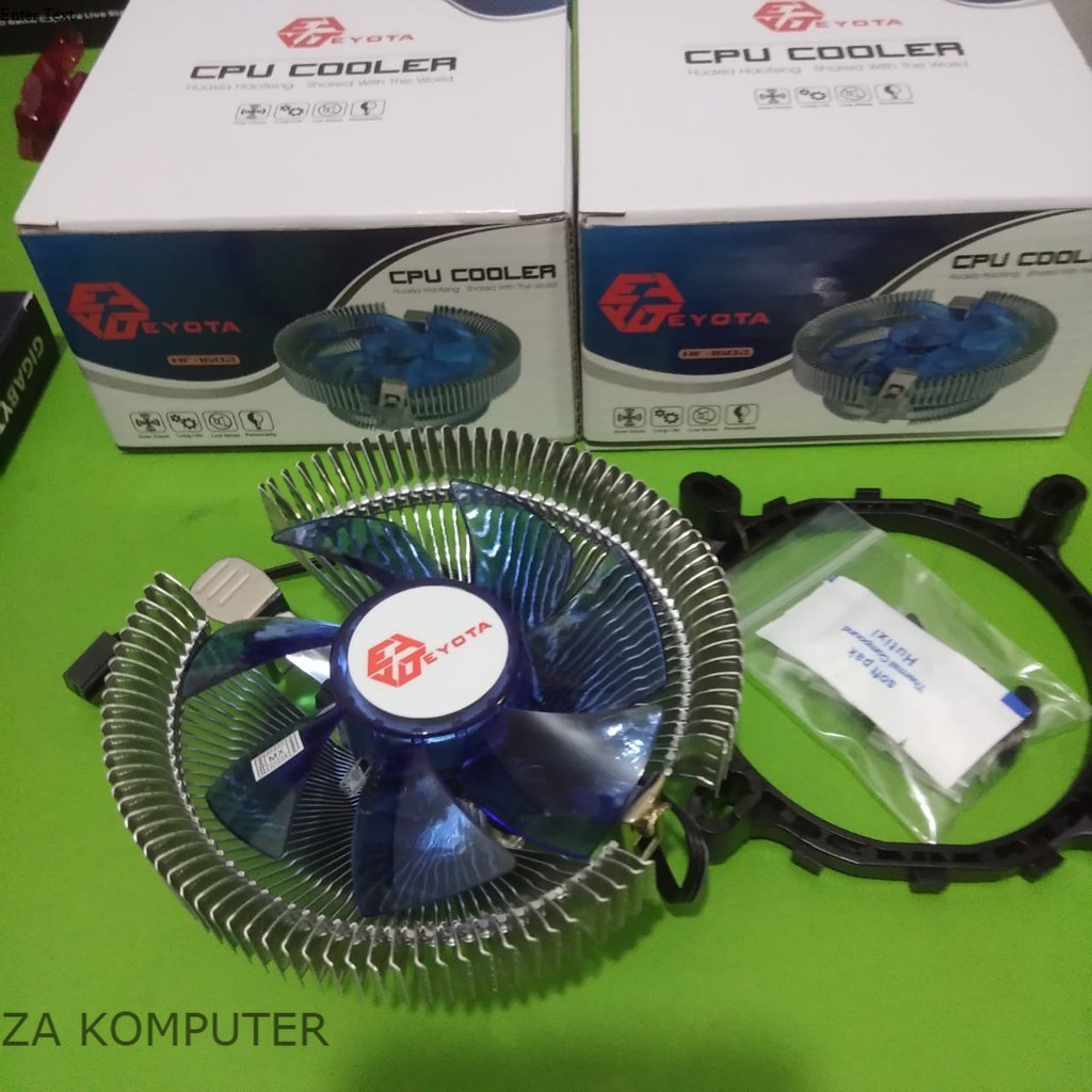 Eyota Fan Processor LGA 775 / 1155 / Intel AMD Combo