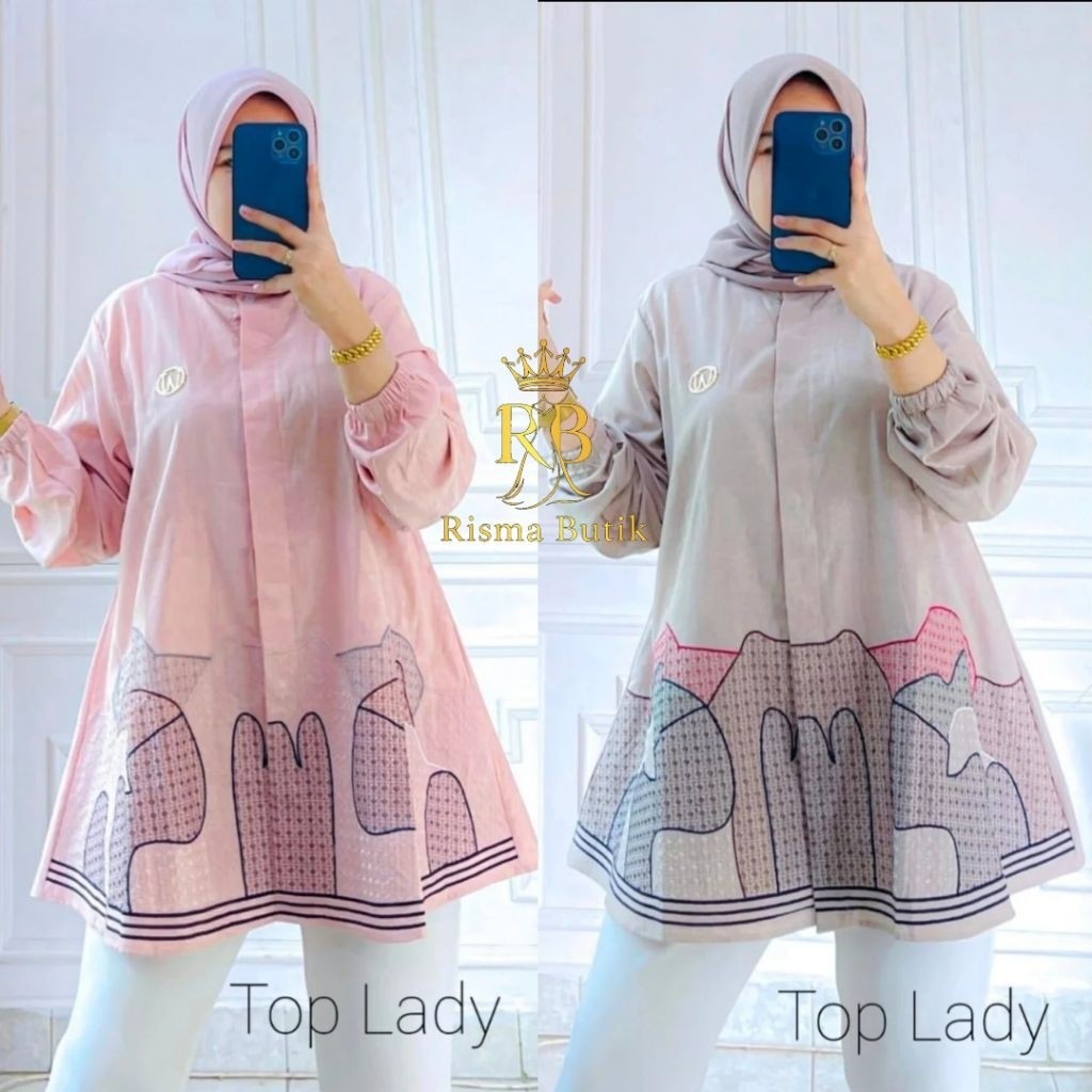 DIKASHOP Atasan Winody Deviko Disiko Indira Wanita Terbaru