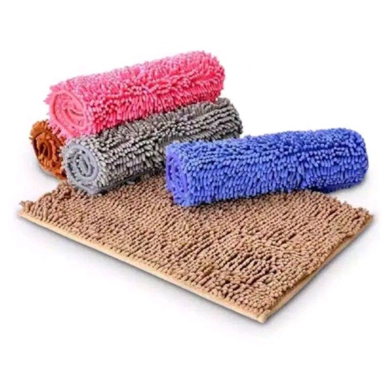 Keset Kaki Microfiber Keset Cendol Keset Cendol Super Tebal Kamar Mand