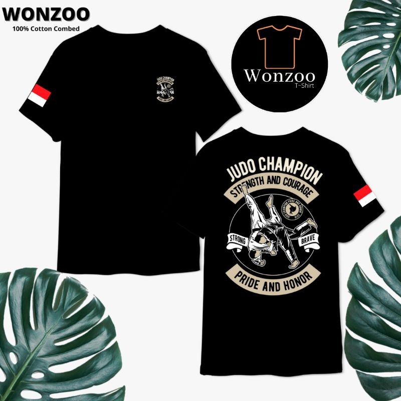 KAOS JUDO CHAMPION -BAJU FIGHTER JUDO (BISA BAYAR DITEMPAT)