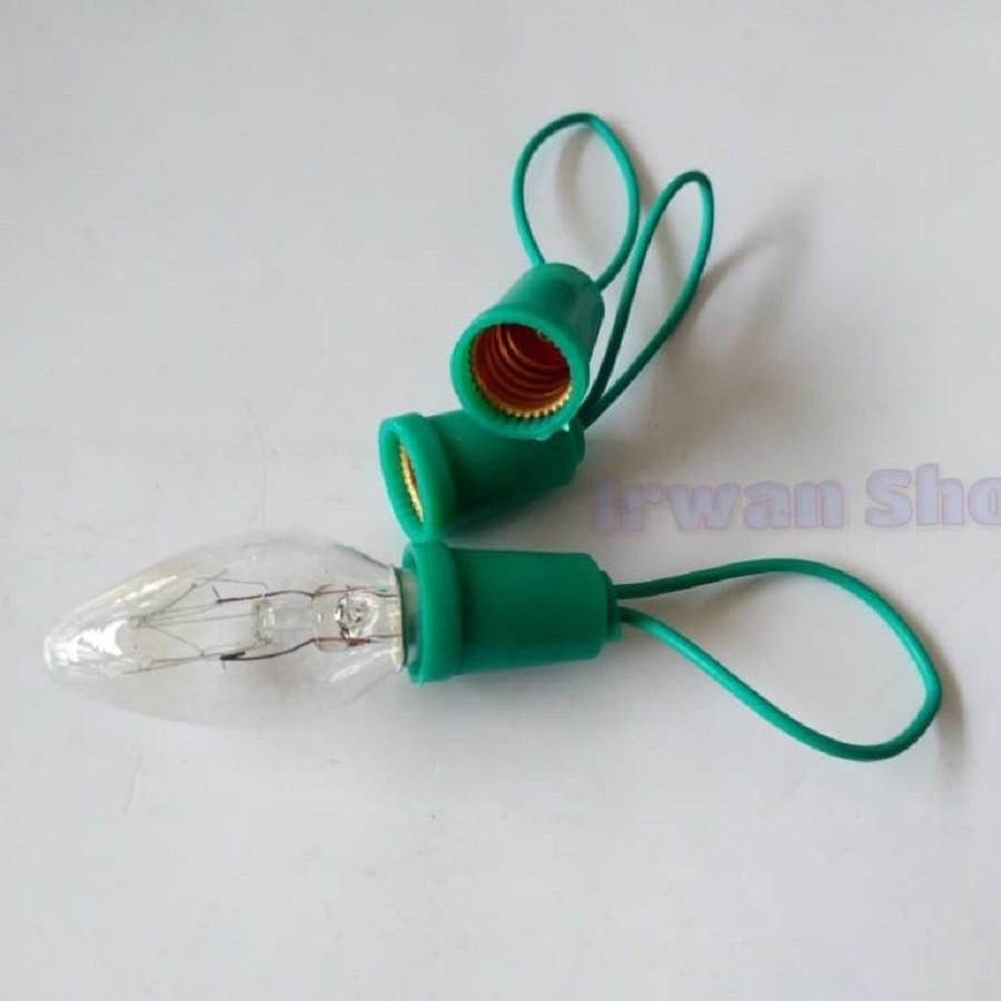 Fitting Gantung Cabe E12 E 12 F521 Fiting Gantung Lampu Jantung Lampu Tidur Viting Lampu Kecil