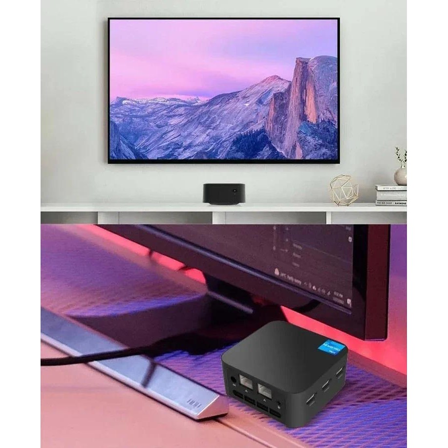 SZBOX T9 Plus MINI PC Intel Twin Lake N150 16GB 512GB LPDDR5 M.2 2242 NGFF NVMe SSD Max 2TB WIFI Blu