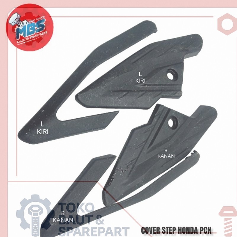 COVER BODY FOSTEP STEP PIJAKAN KAKI BELAKANG HONDA PCX ORIGINAL