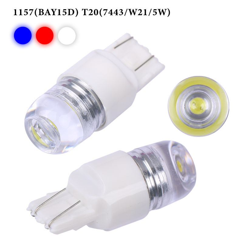 2pcs Strobe 1157 Led BAY15D P21/5W 5630LED Flash light brake blink light Lamp Bulb red white Blue Au