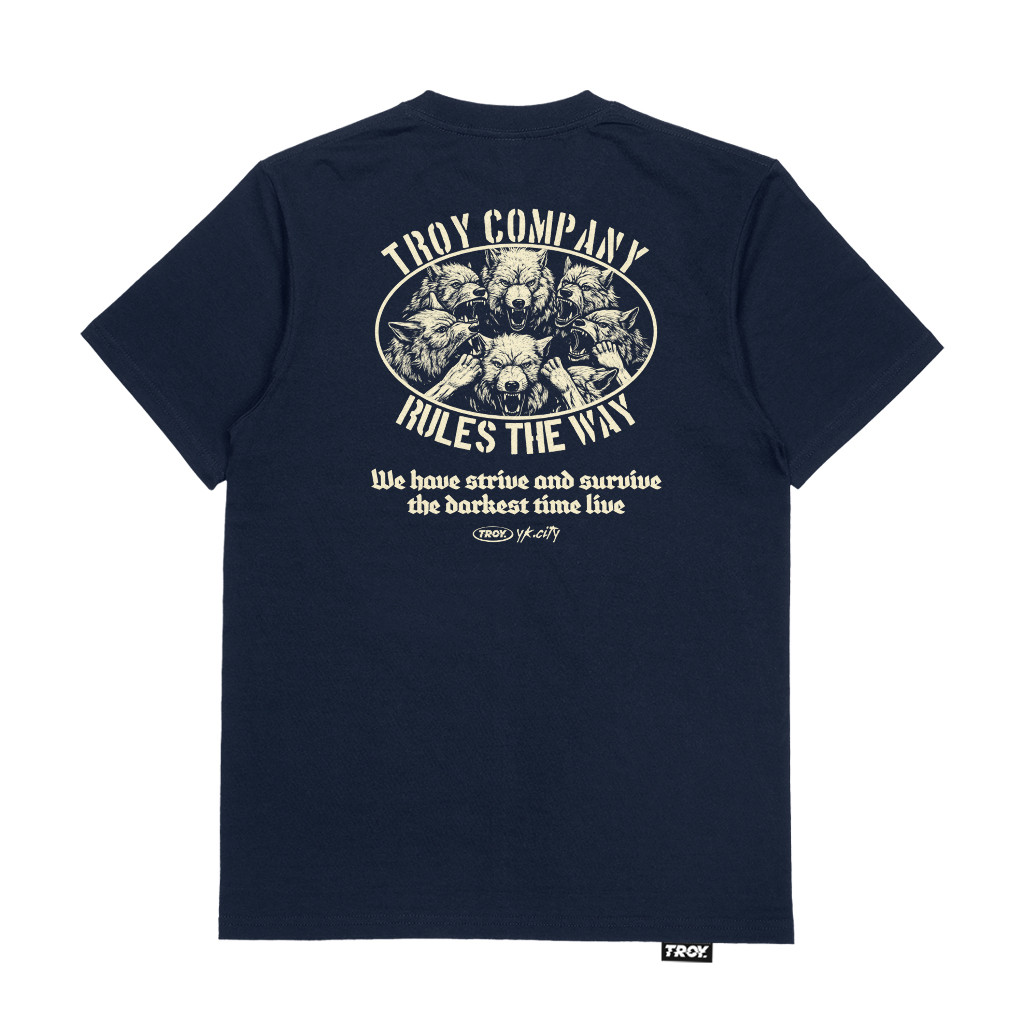 T-shirt syhine store design Hyena Brigade - combed 24s - unisex
