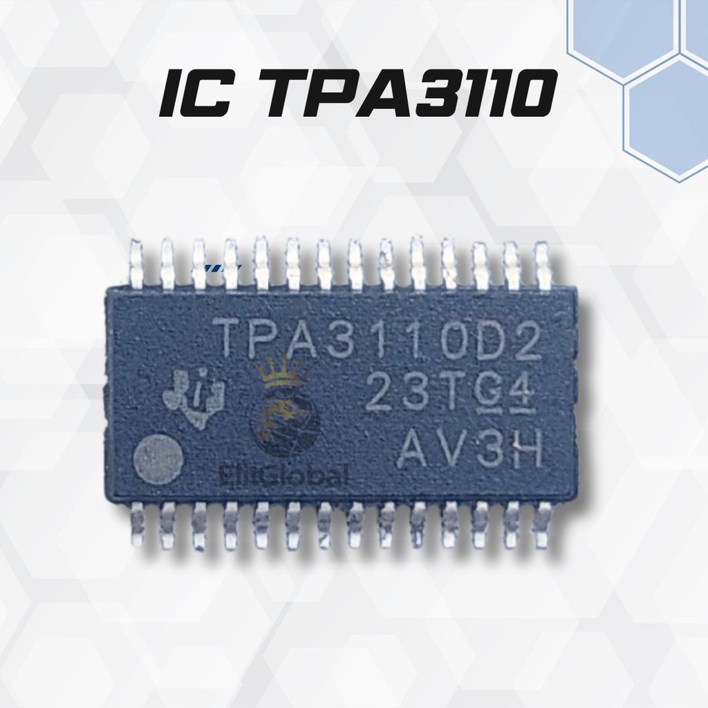 IC TPA3110 Class D - Untuk DIY Audio Amplifier PCB Projek