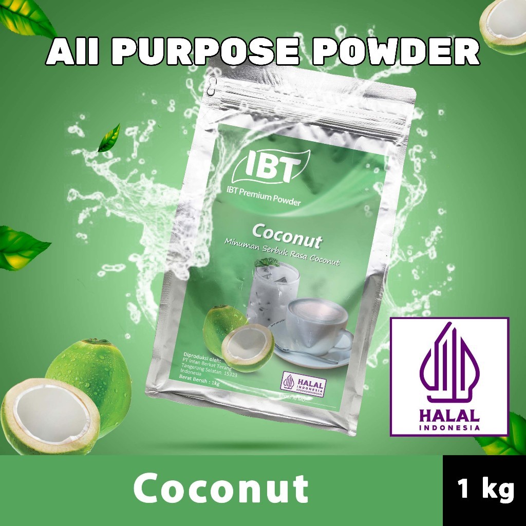 [SIMARI] Bahan Minuman Bubuk Rasa Coconut Kelapa IBT Premium Powder