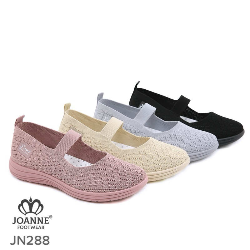 JOANNE FOOTWEAR FlyKnit Flat Shoes Sepatu Wanita #JN288