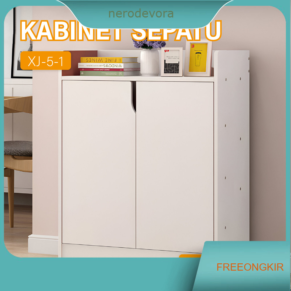 Rak Sepatu Minimalis Lemari Serbaguna Lemari Sepatu Kapasitas Besar Lemari Penyimpanan Loker