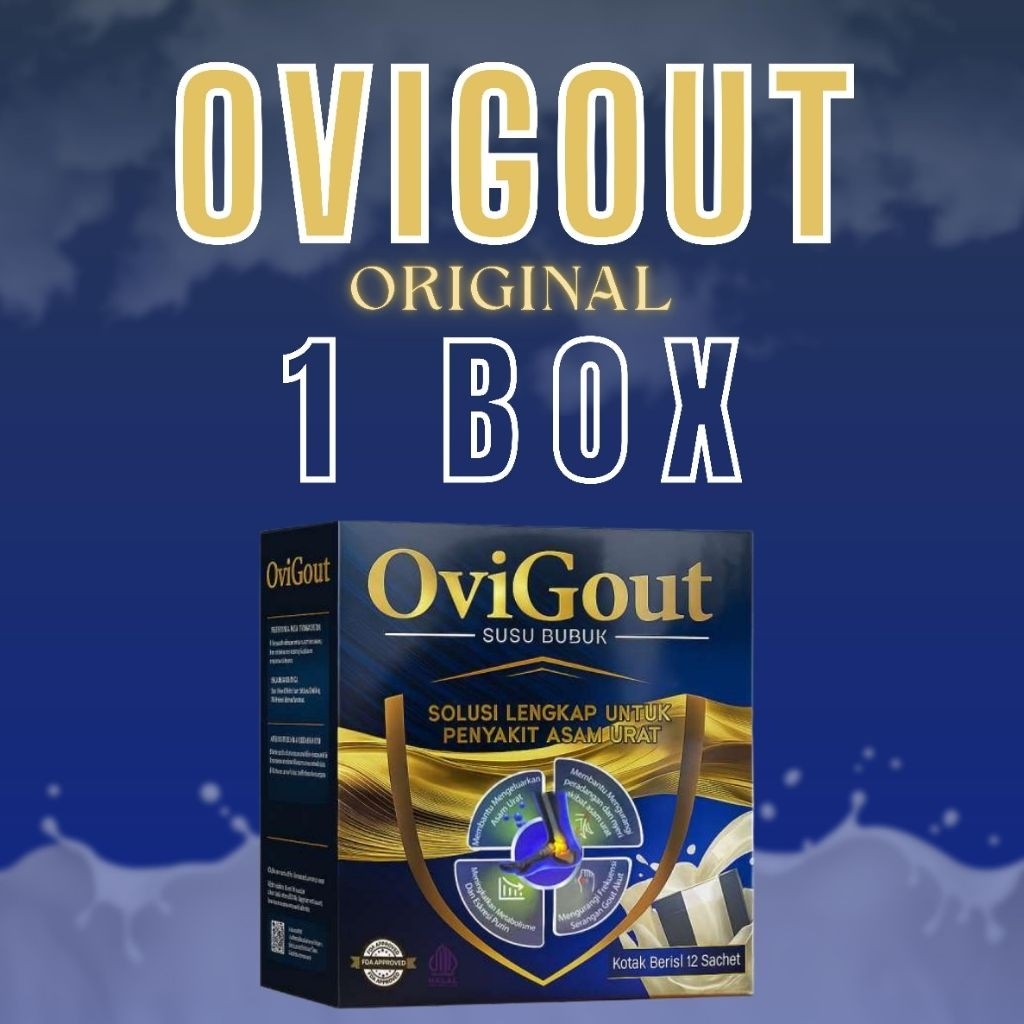 SUSU OVIGOUT ASLI ORIGINAL OBAT TULANG ANTI SENDI REMATIK ASAM URAT AMPUH HASILNYA