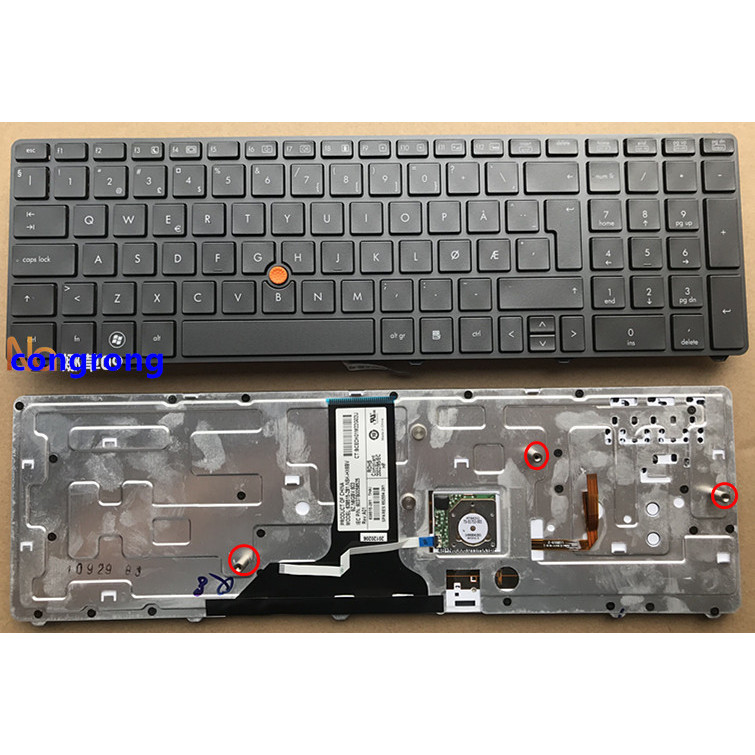 Laptop keyboard For HP EliteBook 8760 8770 8770w Probook 8760W 8560W 8560 8570W with backlight