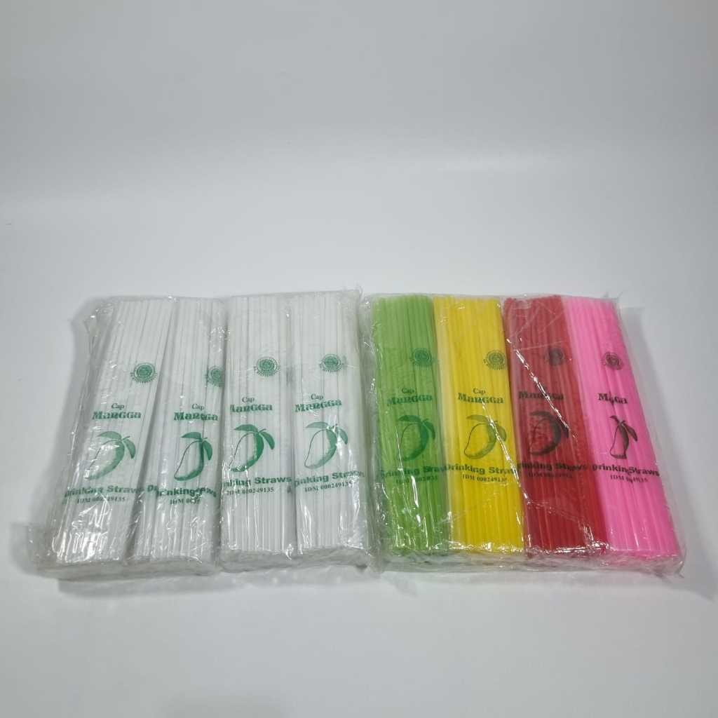 Sedotan Plastik Sedotan Mangga Sedotan Putih & Sedotan Warna