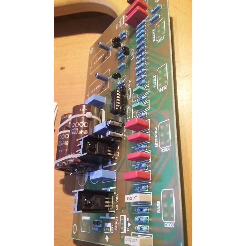 LEW99 Module Kit Tone control Bifet Bi-fet TL074 TL 074 TL084 TL 084