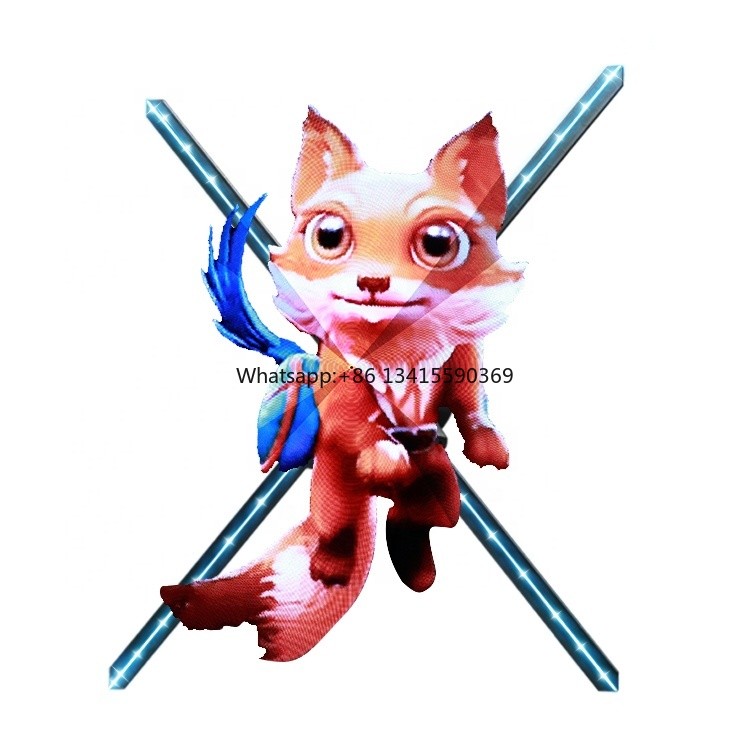 HDFocus Holograma 3D Split Hologramme 3D Hologram Fan Beamer 3D Projector Hologram Holographic Video