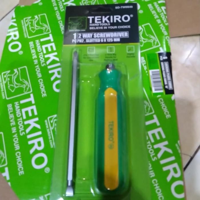 Obeng 2 away tekiro obeng dua arah tekiro obeng bolak balik plus min Tekiro