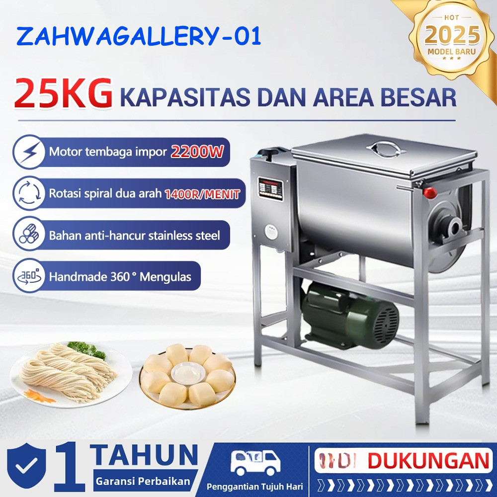 Zahwagallery-01  Mixer Adonan Multifungsi Mixer Komersial 5 10 15 25Kg Kapasitas Besar Mixer Adonan 
